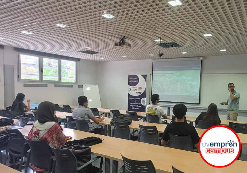 Impartida la sessió el dia 1/10/2024 del curs Finances per a persones emprenedores programat en l'UVemprén CAMPUS.